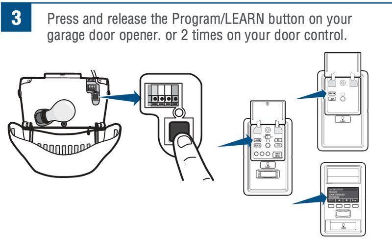 How To Program A New Remote For Chamberlain Rjo70